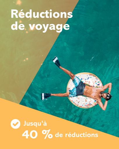 Réductions de voyage